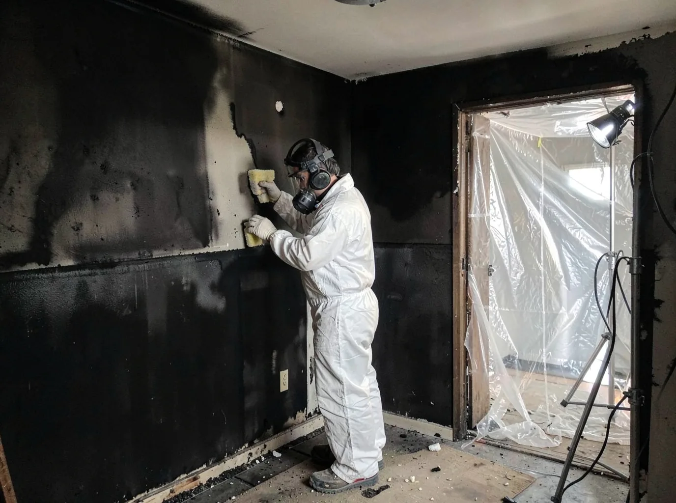 Fire Damage Restoration company in Merrill, MI